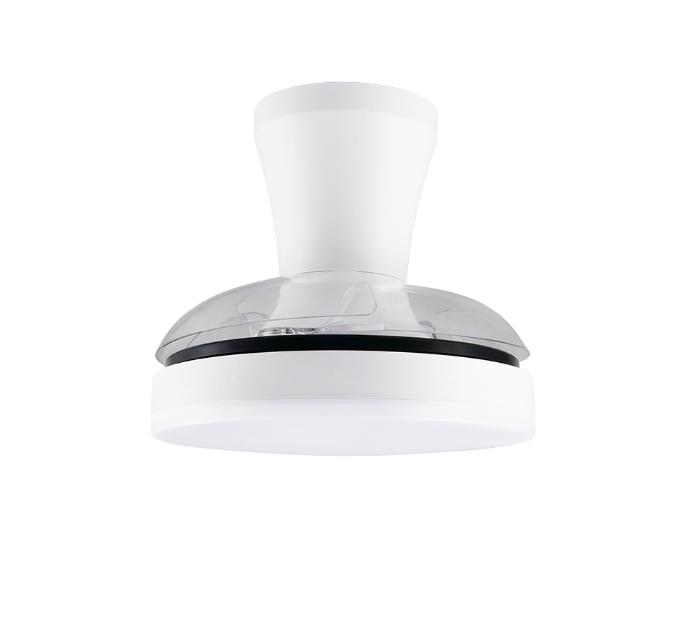 Lustra LED Tampere White cu Ventilator si Telecomanda Premium Germany