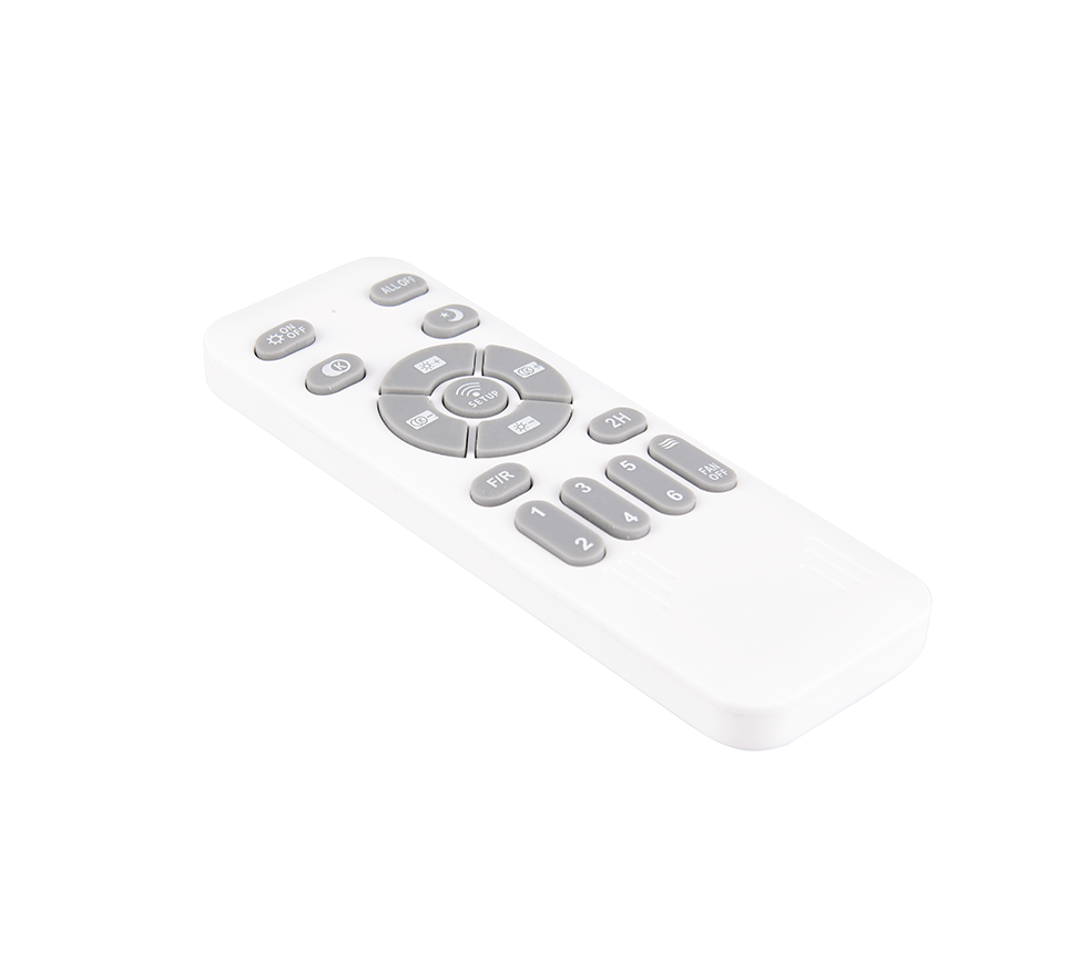 Lustra LED Boras White cu Ventilator si Telecomanda Premium Germany