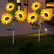 Lampa LED Gradina cu Incarcare Solara SUNFLOWER