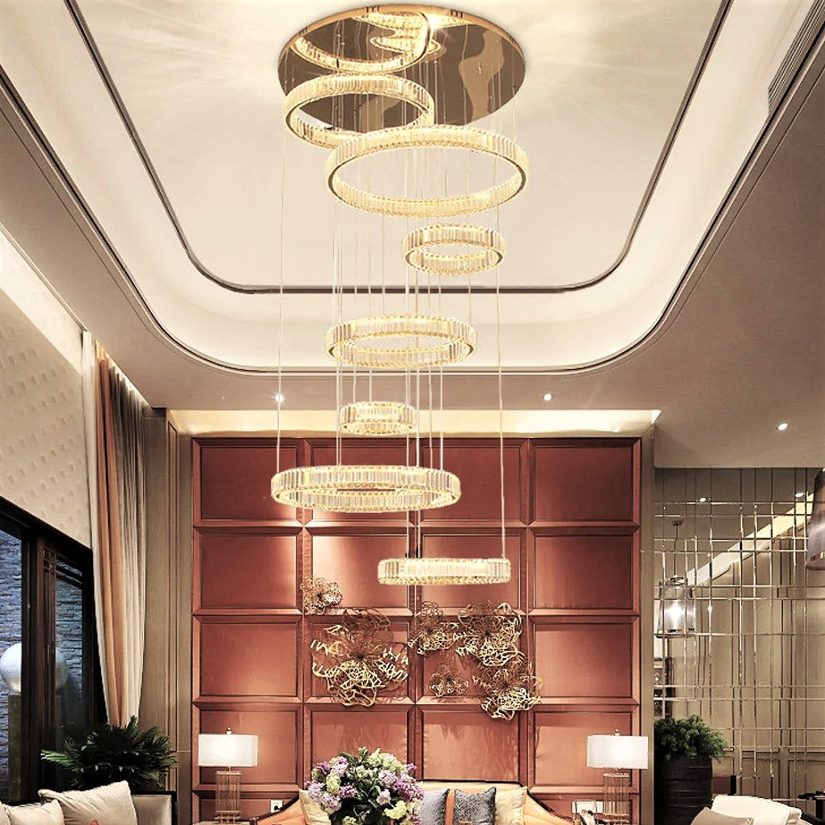 Candelabru LED 200W Cristal ROYAL ELEGANCE Telecomanda