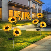 Lampa LED Gradina cu Incarcare Solara SUNFLOWER