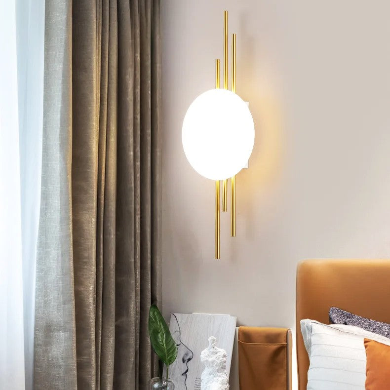 Aplica LED 20W Luxury Fine Lines Gold