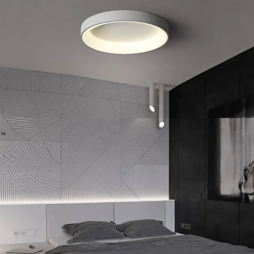 Plafoniera LED BELLA White, 3 Lumini din buton Echivalent 400W