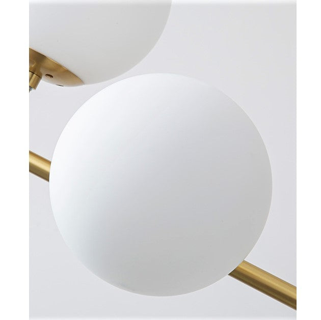 Lustra Abajur MAT GOLD Liniara 6xE27