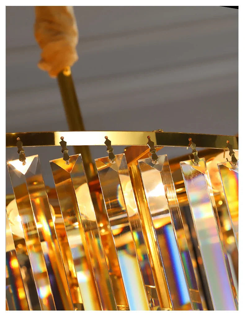 Candelabru Cristal Milano Gold