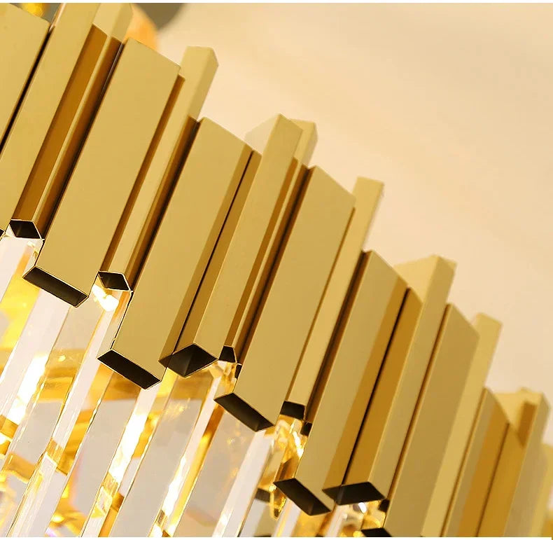 Candelabru Cristal GLORY GOLDEN LUXURY LEVELS 160cm