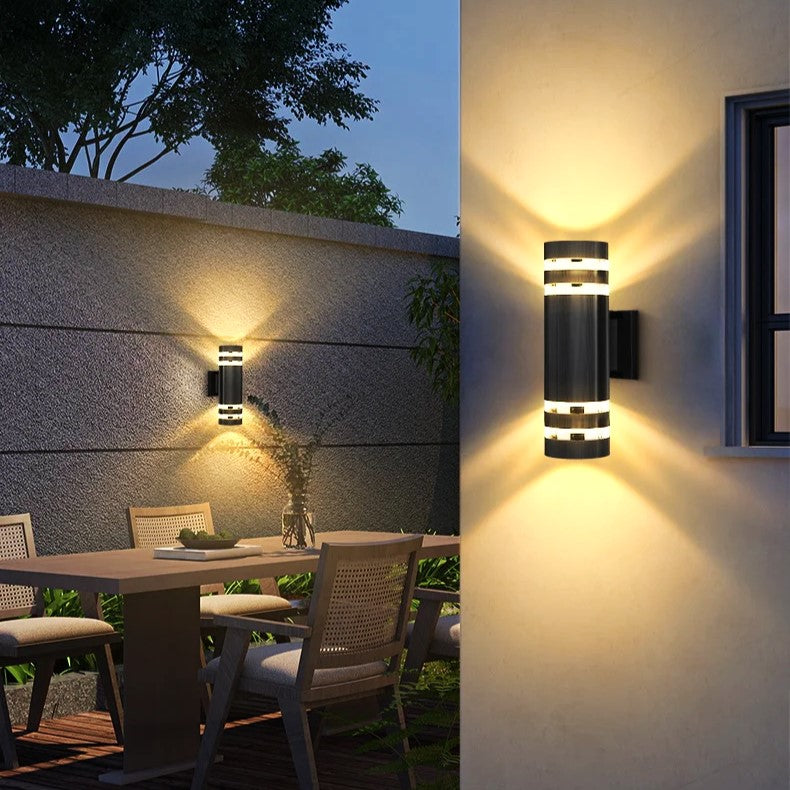 Aplica Exterior 2xE27 Black Mamba