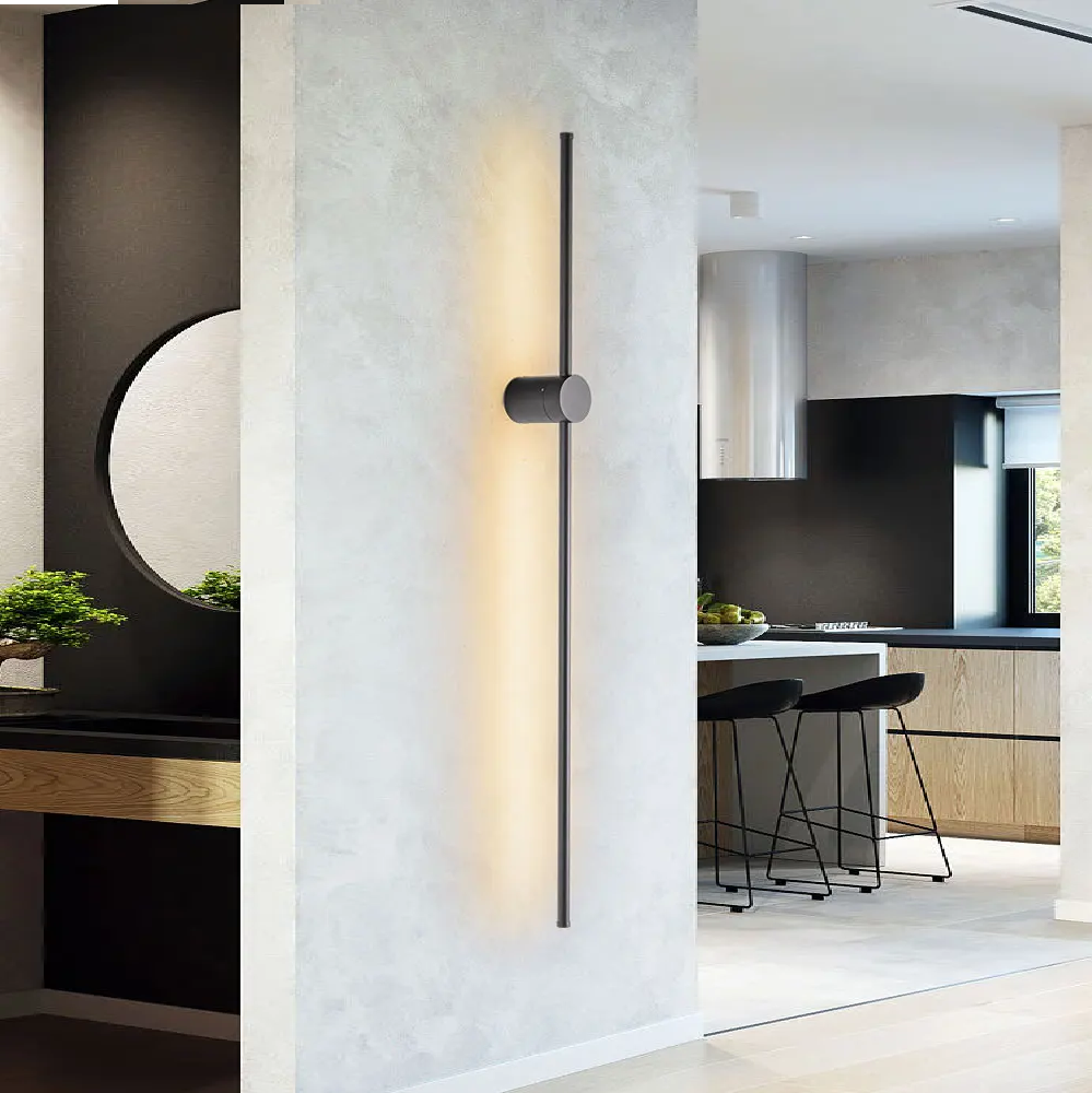 Aplica LED ALPINE 26W 80cm Black