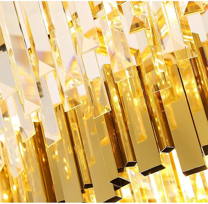 Candelabru Cristal GLORY GOLDEN LUXURY LEVELS 160cm