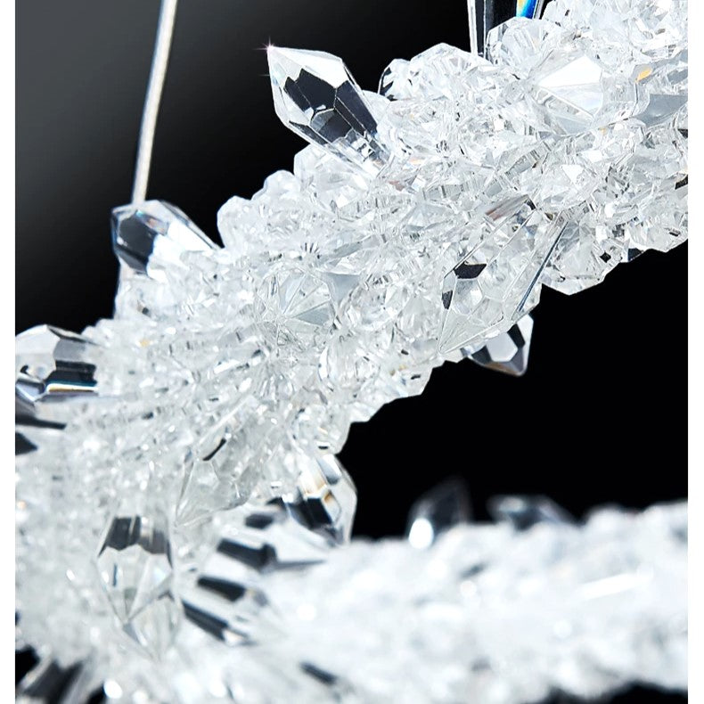 Lustra LED Suspendata Cristal LUXURY FROZEN