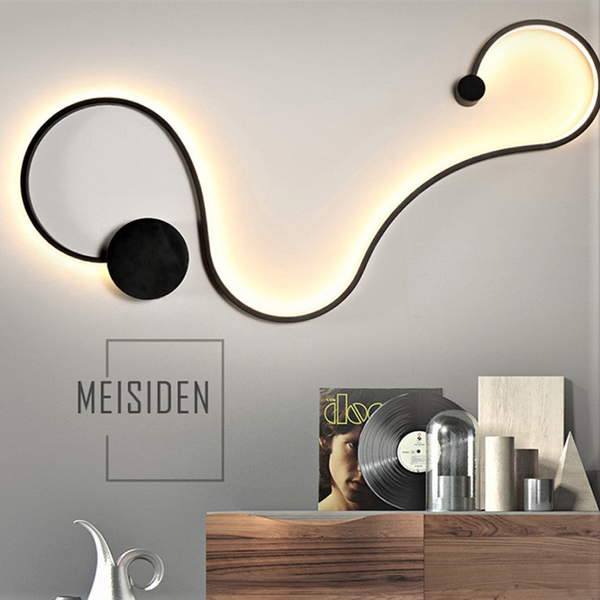 Aplica LED 60W 89cm GAMORA Black