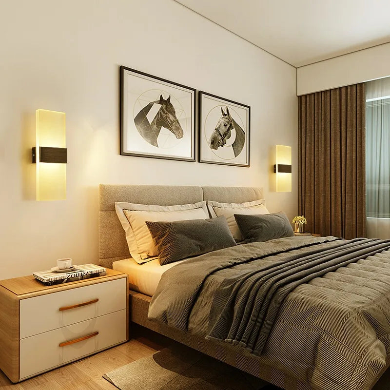 Aplica LED Perete 12W SUBLIME Square BLACK