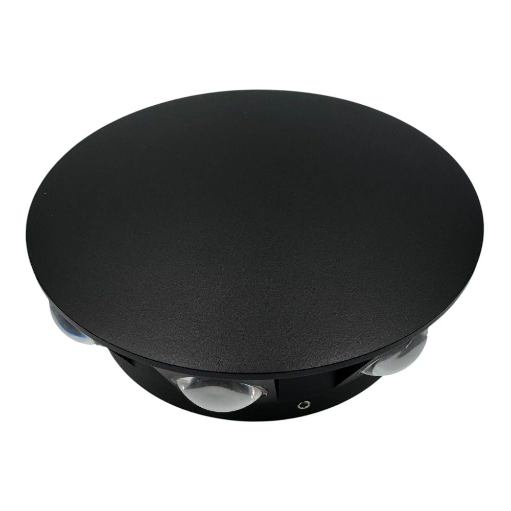 Aplica LED 8W Meteor Black Exterior IP65