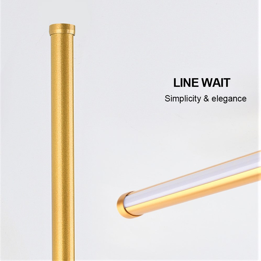Aplica Led Alpine 26W 80Cm Gold Wall Light Fixtures