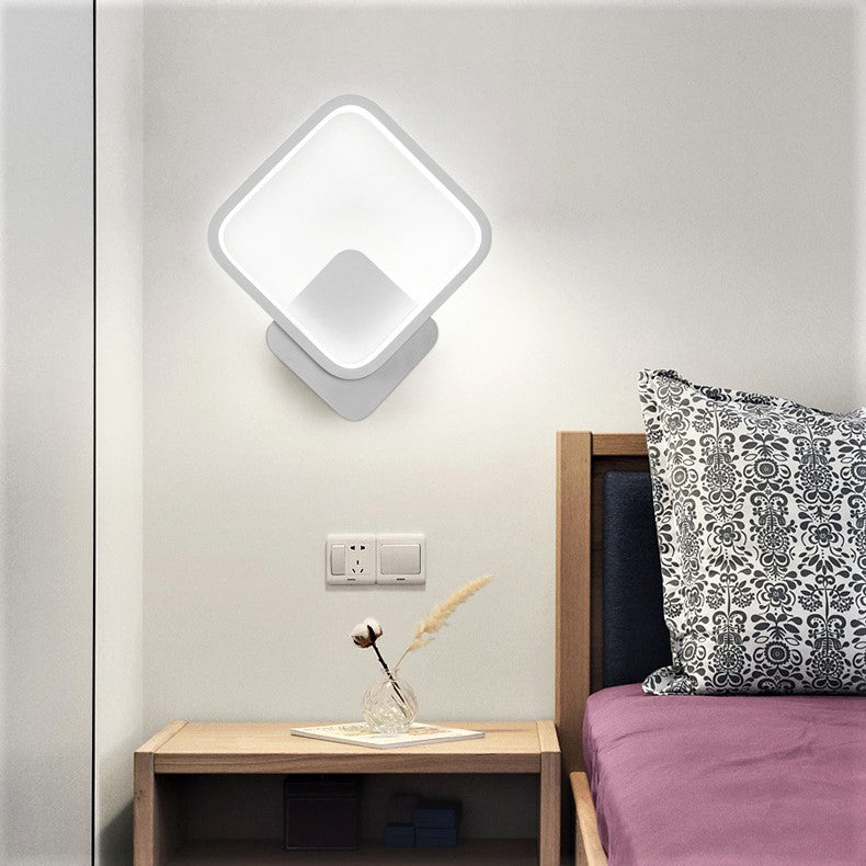 Aplica LED 28W DIAMOND Alba Slim 3 Functii