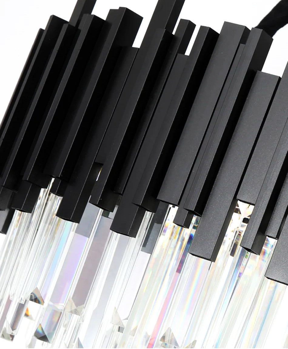 Candelabru Cristal BLACK WIDOW Ø50CM