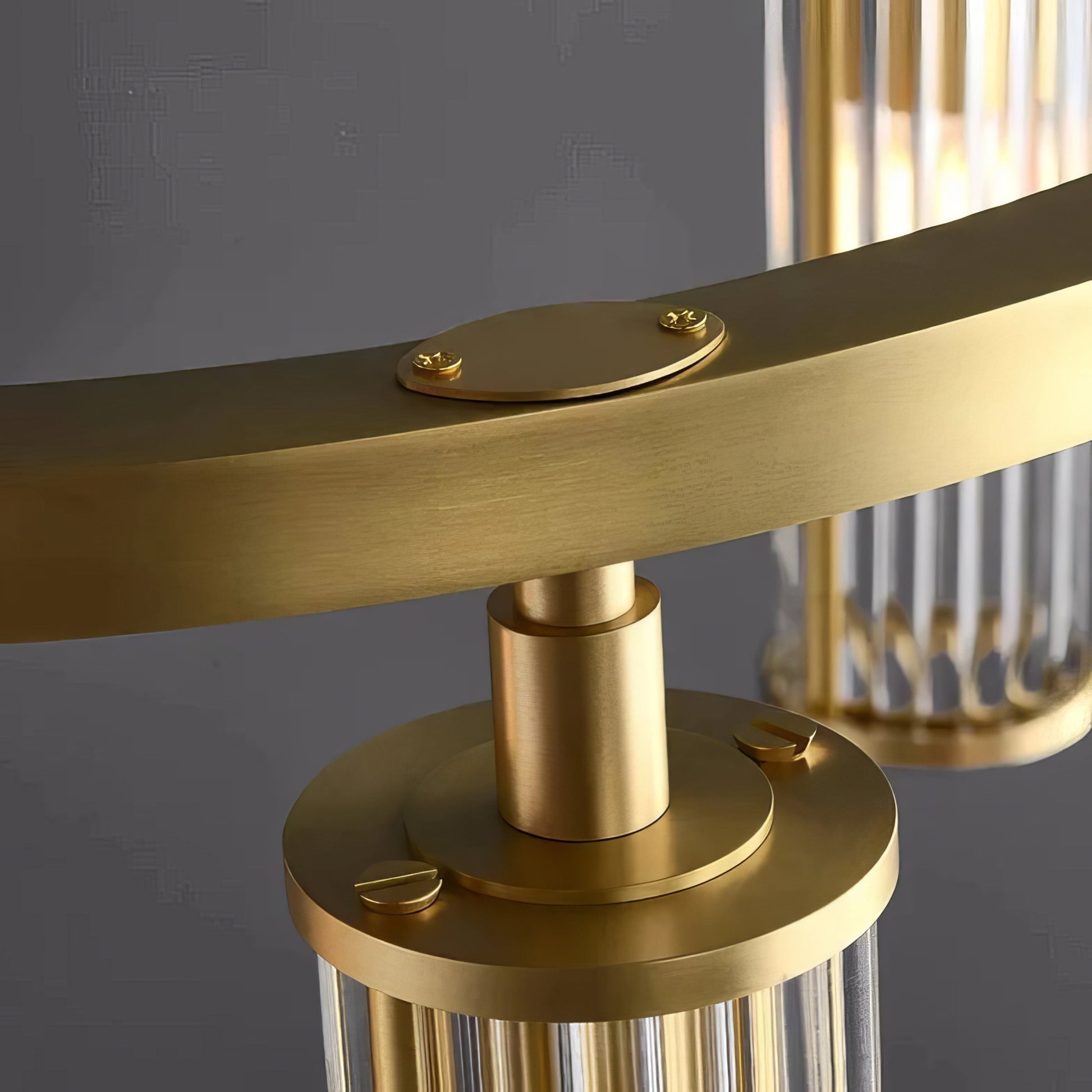 Lustra Suspendata LEXA ROUND 6xE14 Gold