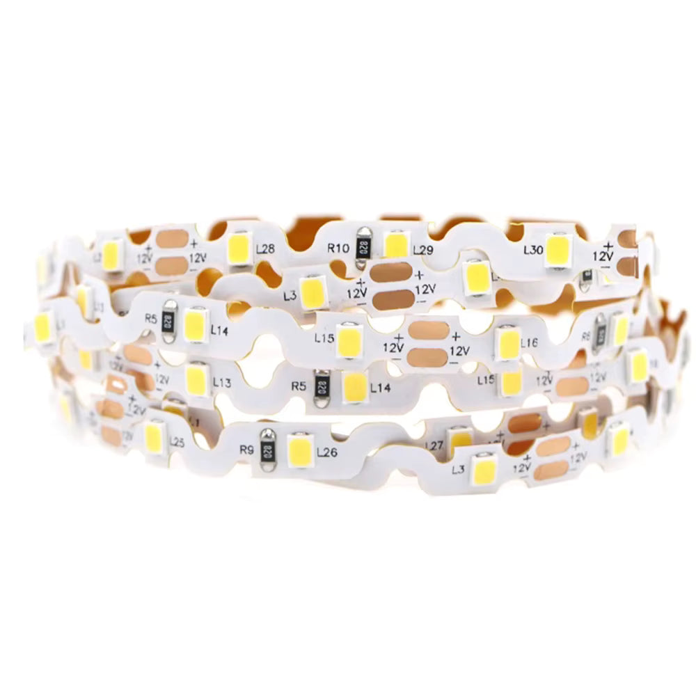 Banda LED 12V S-Type Flexibila - 2835 60 SMD/ml Waterproof - rola 5 metri