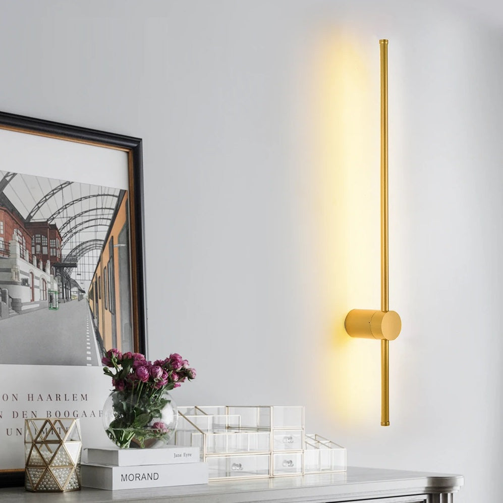 Aplica Led Alpine 12W 60Cm Gold Wall Light Fixtures