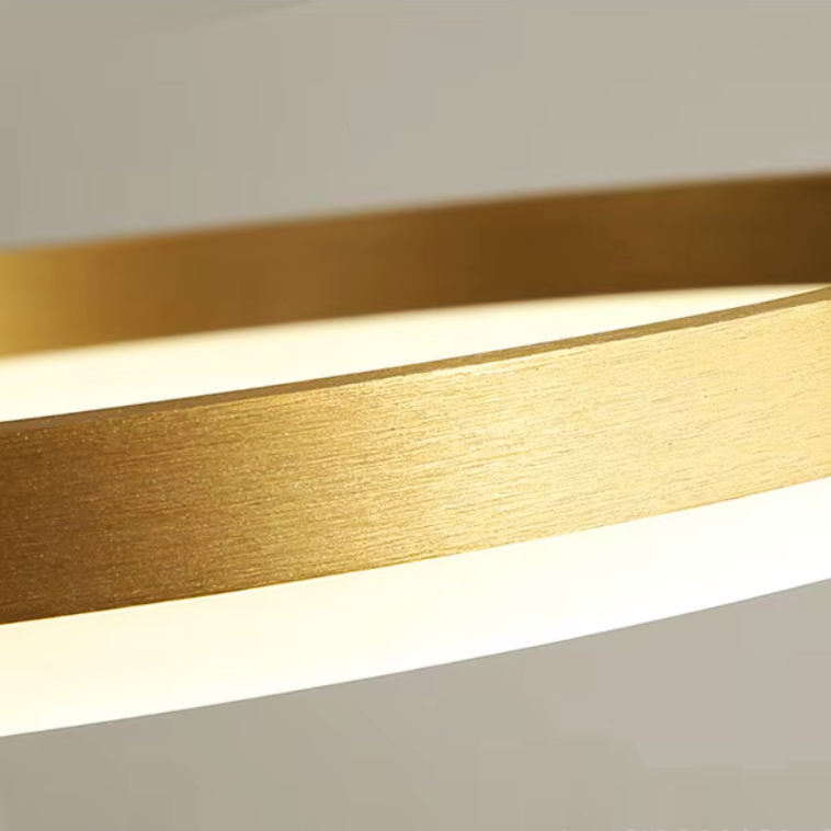 Lustra Led Wonderland Gold 4 Segmente Echivalent 1000W Chandeliers