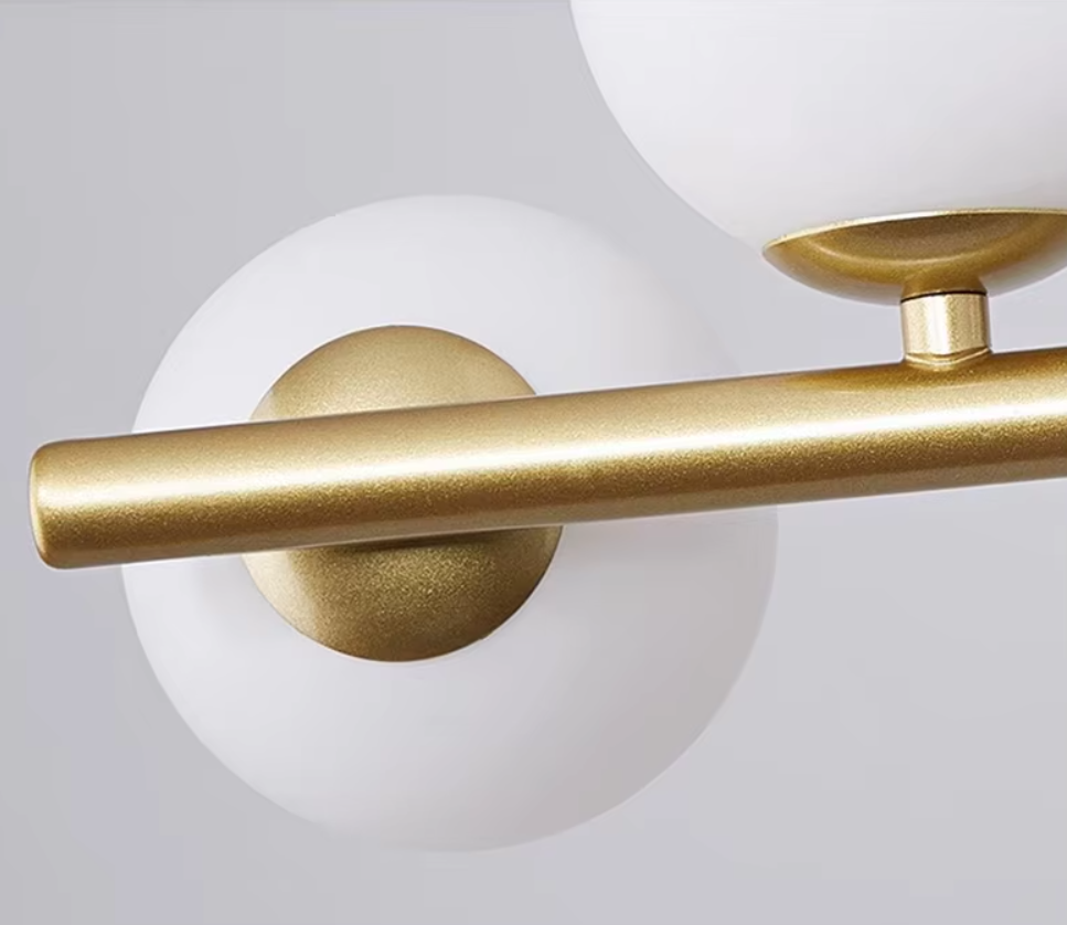 Lustra Abajur Mat Gold Liniara 11Xg9 Chandeliers