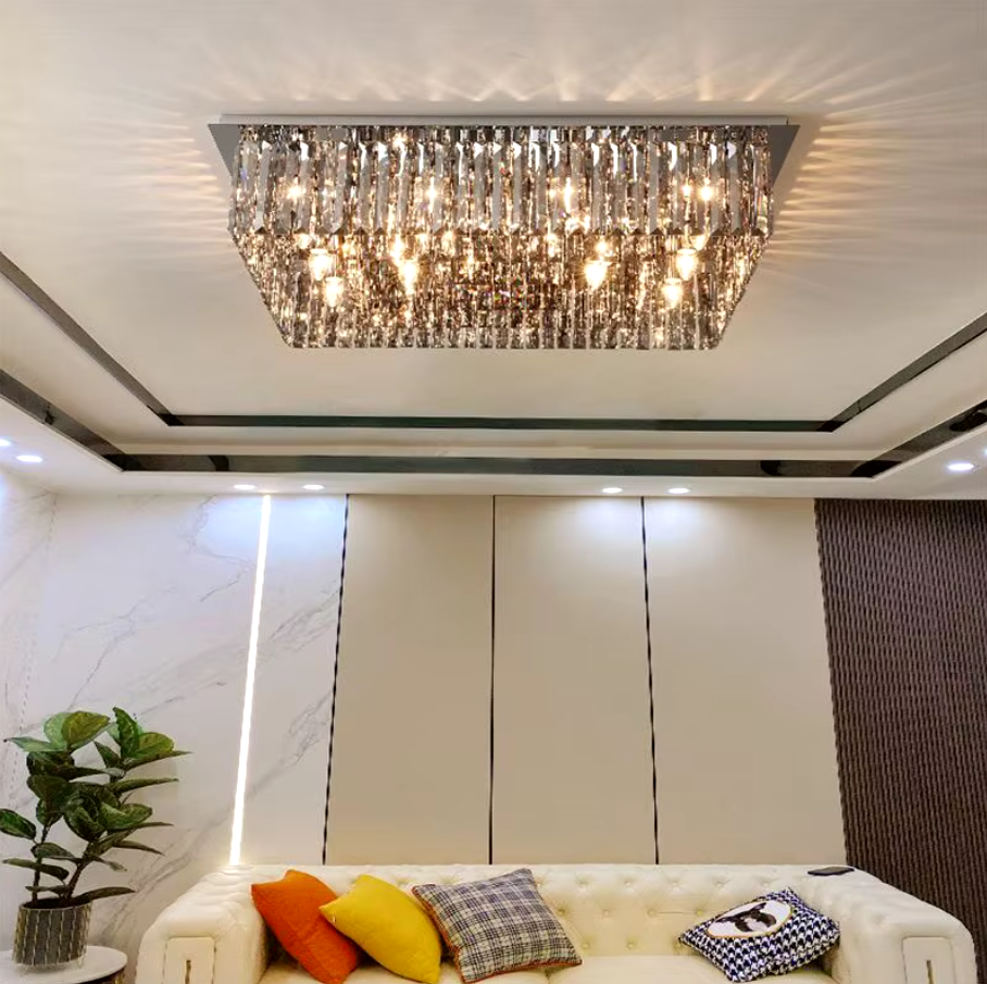 Candelabru Aplicat Cristal Dark Square Luxury