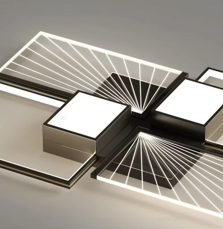 Lustra LED Charlotte Grande Echivalent 600W Telecomanda