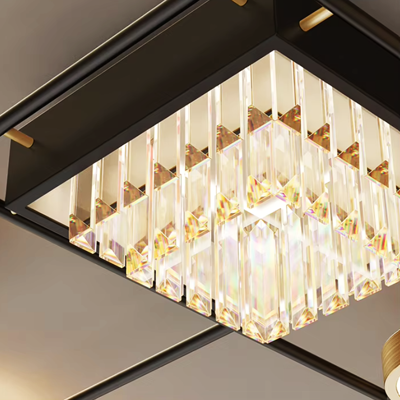 Lustra LED Nordic Beauty Echivalent 800W Telecomanda