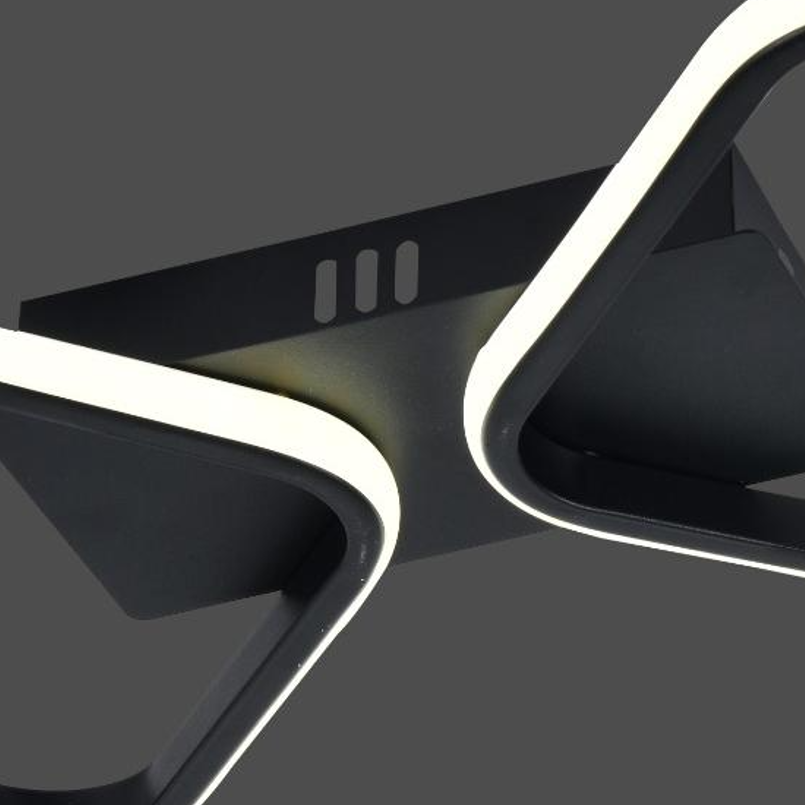 Lustra LED Mini Lumara Black Echivalent 200W