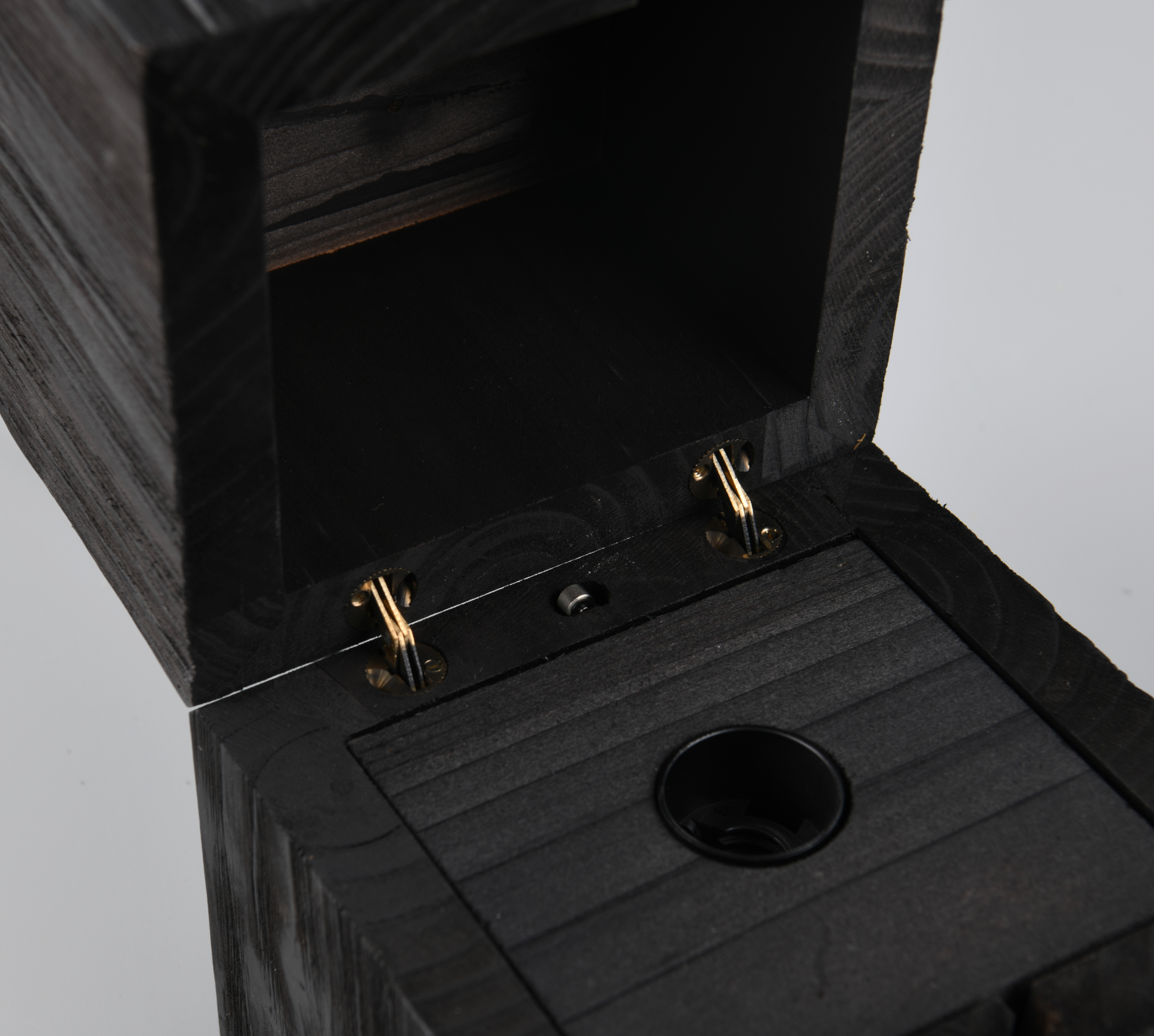 Veioza Decorativa TREASURE 1x E14 Black