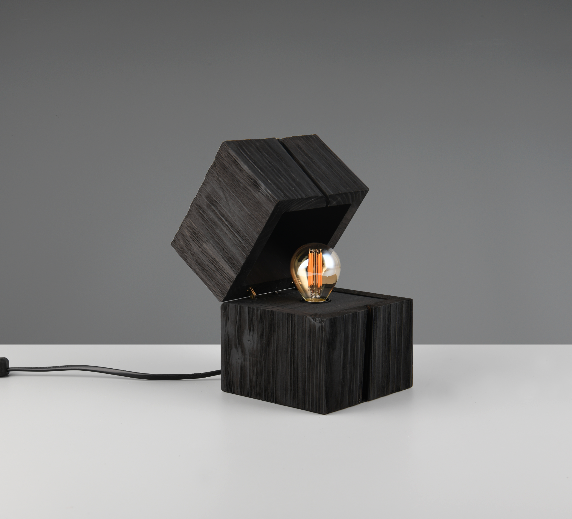 Veioza Decorativa TREASURE 1x E14 Black