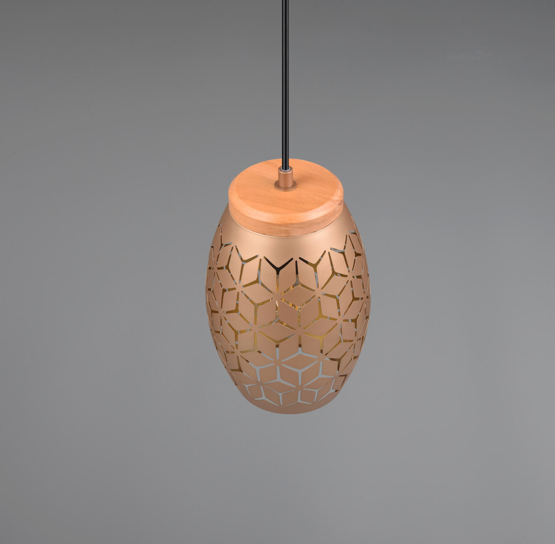 Pendul Decorativ BIDAR 1xE27 Maro