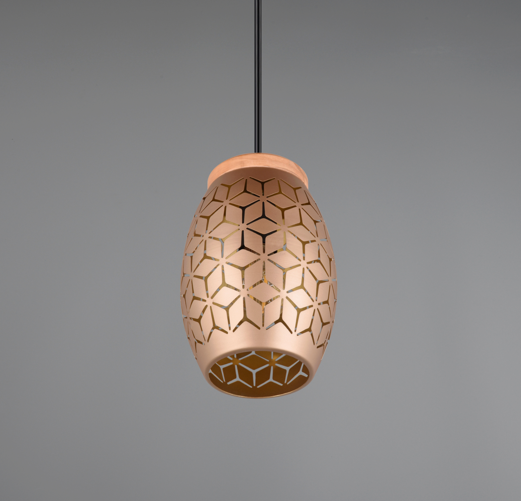 Pendul Decorativ BIDAR 1xE27 Maro