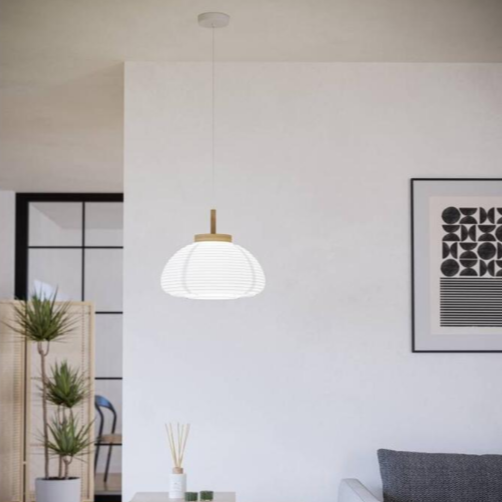 Pendul SUMMERHILL White & Brown 110CM