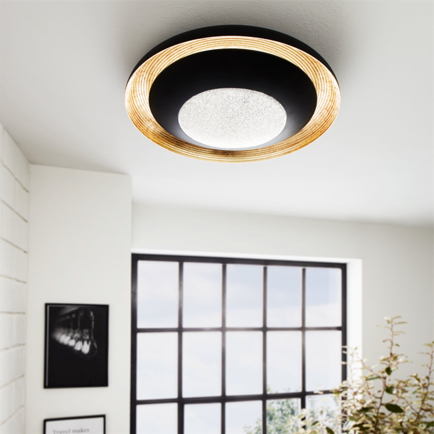 Aplica/Plafonieră LED Premium CANICOSA 2 Round 49.5CM Telecomanda led ceiling light