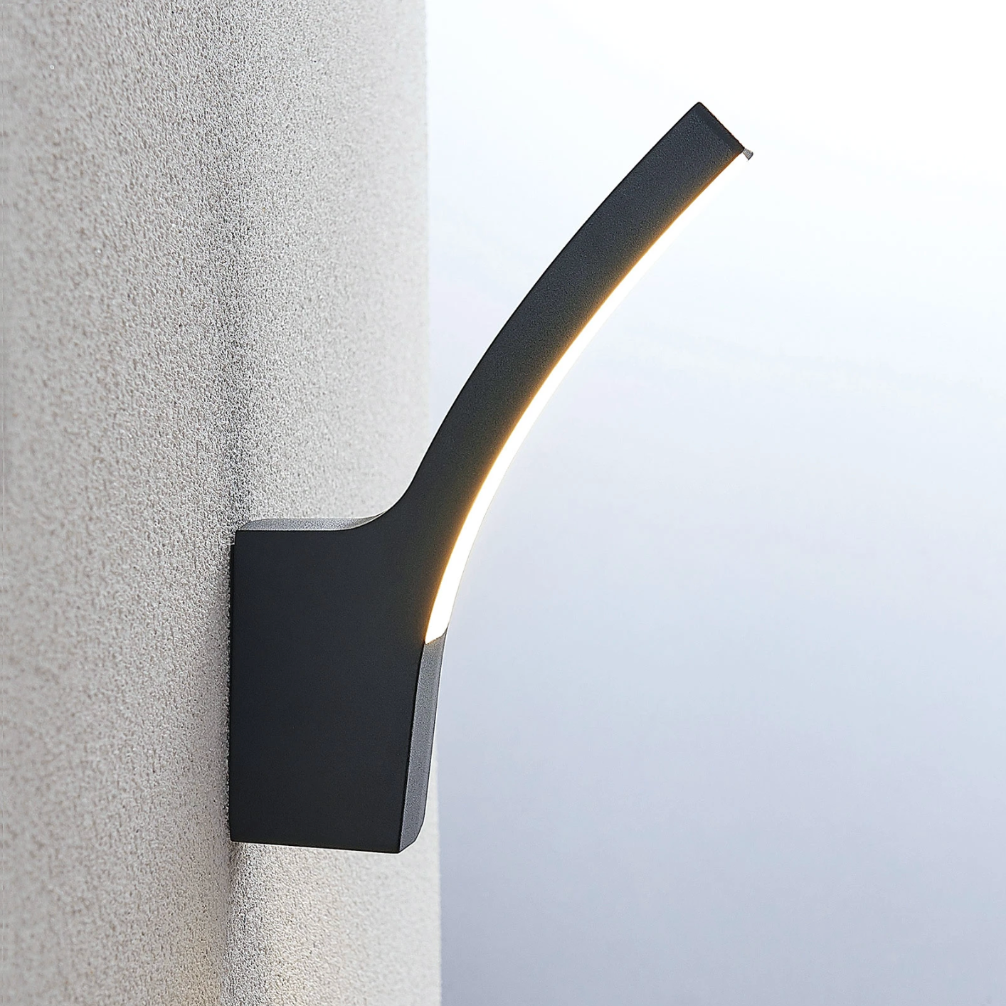 Aplica LED Exterior VAYA IP65 12W Neagra