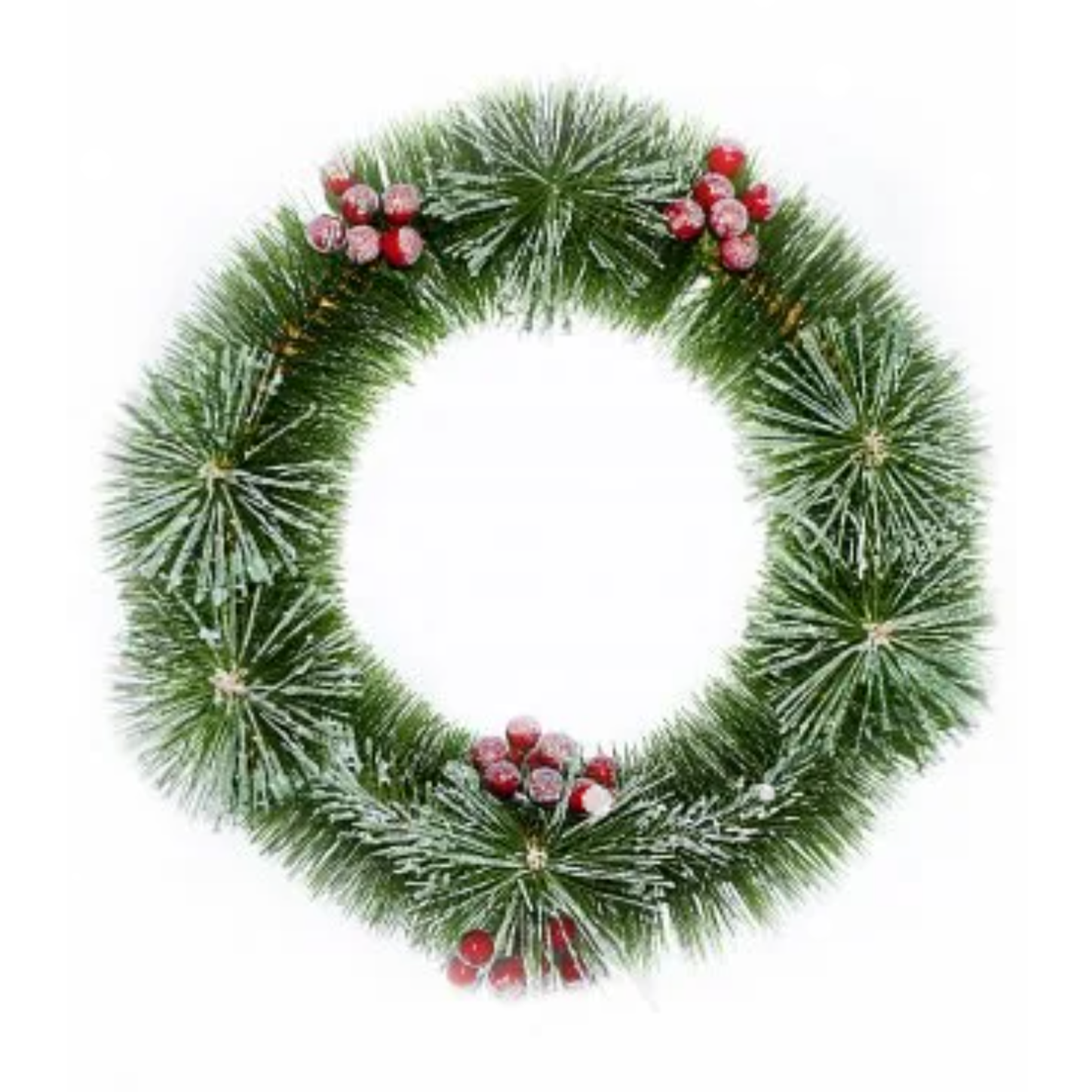 Coronita Artificiala De Craciun pentru Usa Snowpeak