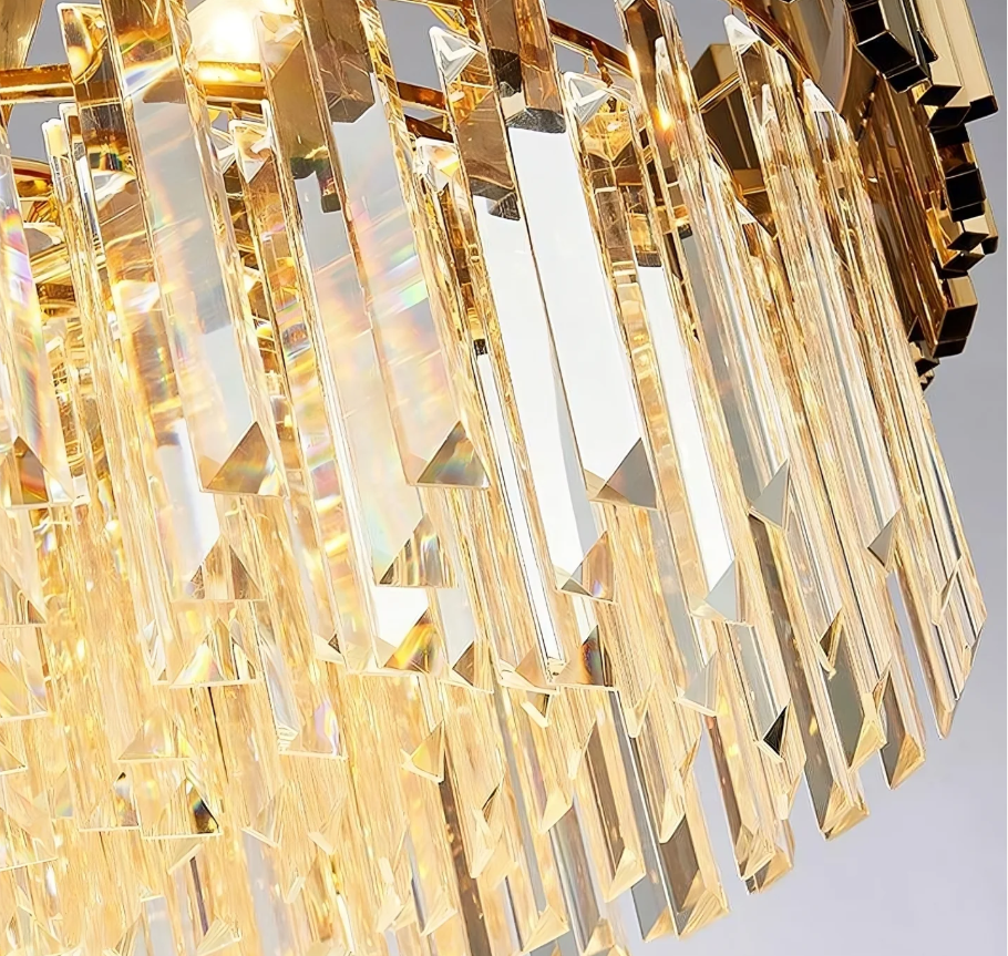 Candelabru Cristal GOLDEN RAVEN Ø50CM