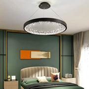 Lustra LED ICE-AGE Black 1 Segment Echivalent 200W