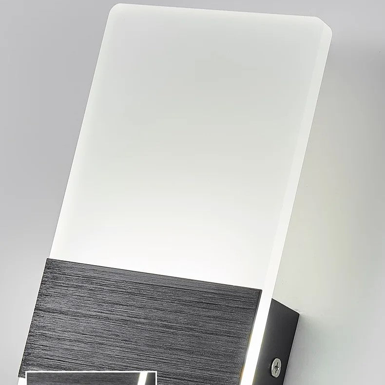 Aplica LED Perete 12W SUBLIME Square BLACK