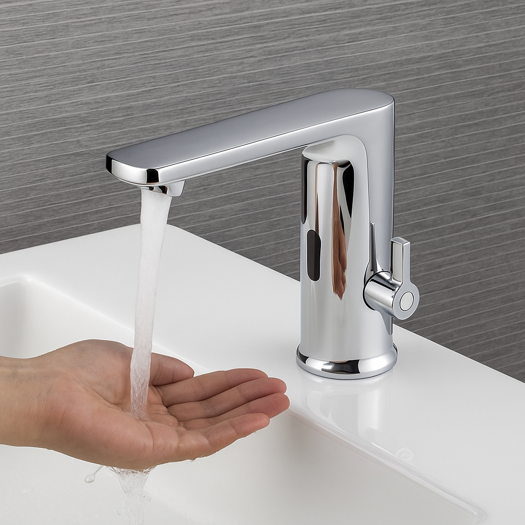 Baterie Inteligenta Lavoar Cu Senzor Si Reglaj Lateral