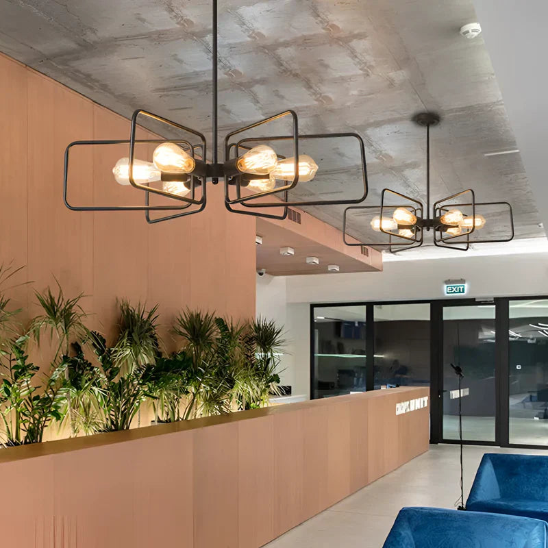 Lustra Vintage Black 6xE27 DN119-6