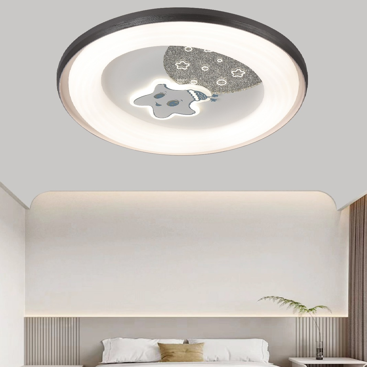 Lustra LED FARUM Echivalent 600W Telecomanda