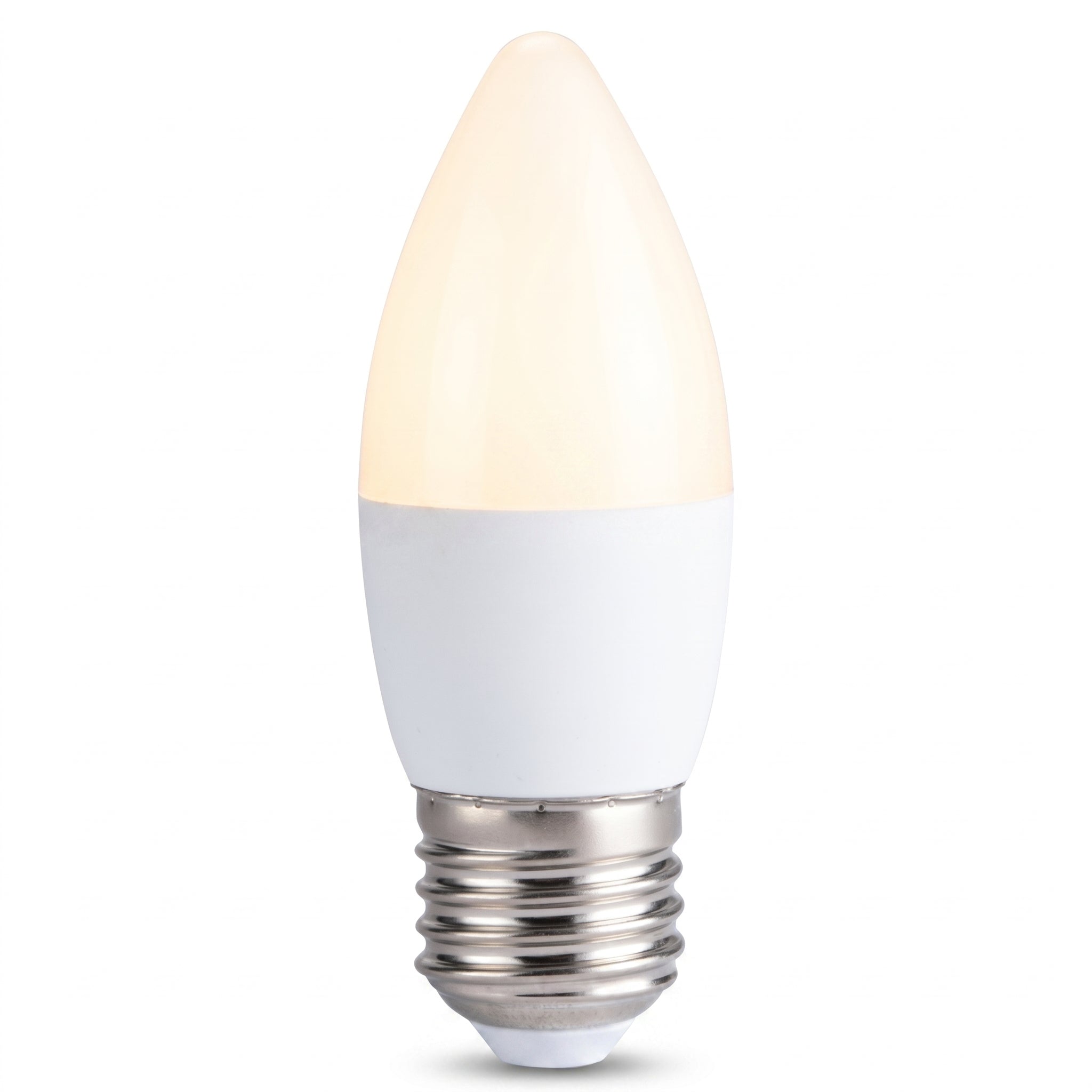 Bec LED Lumanare Mat E27 Lumina Calda Echivalent 25W