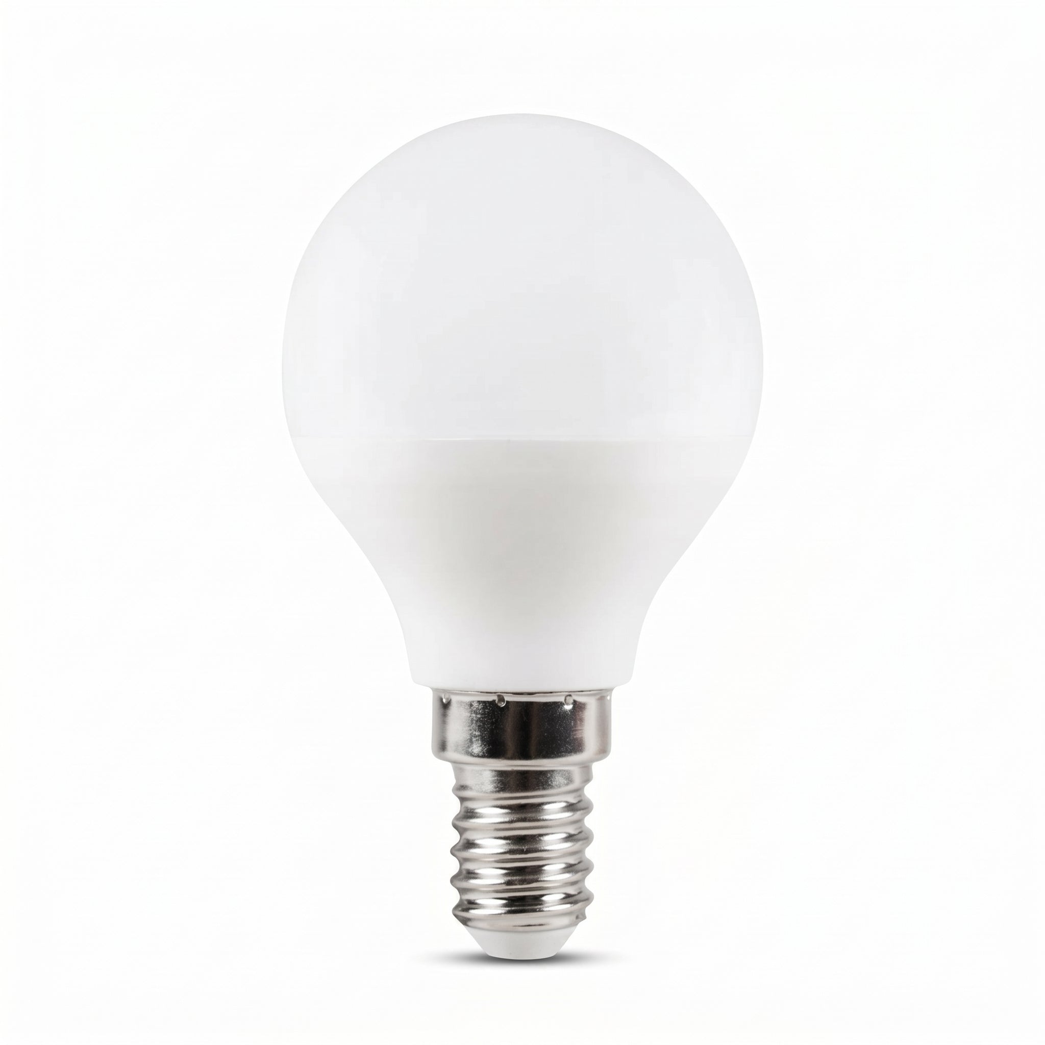 Bec LED Sferic Mat E14 Lumina Calda 5W Echivalent 25W