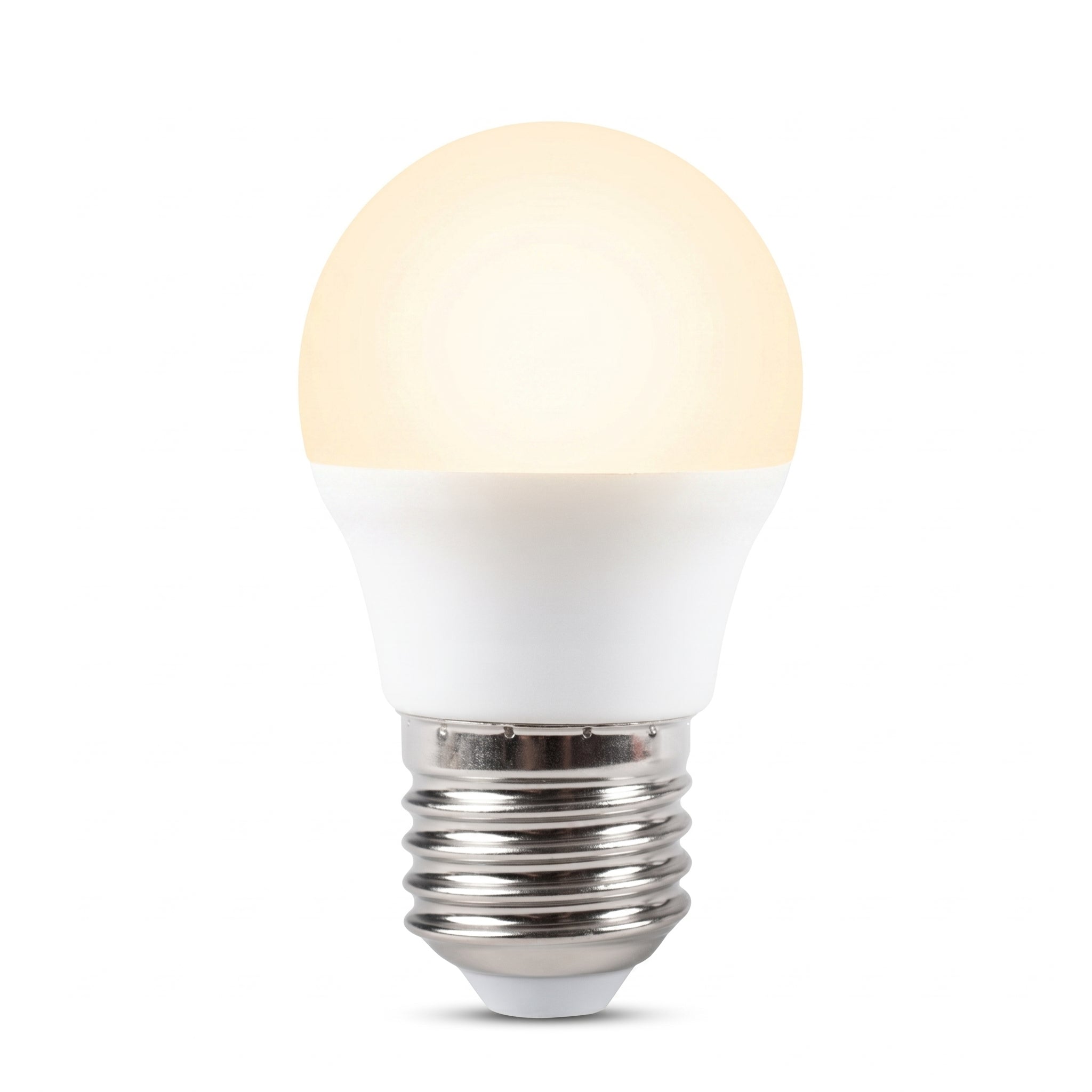 Bec LED Sferic Mat E27 Lumina Calda 7W Echivalent 35W