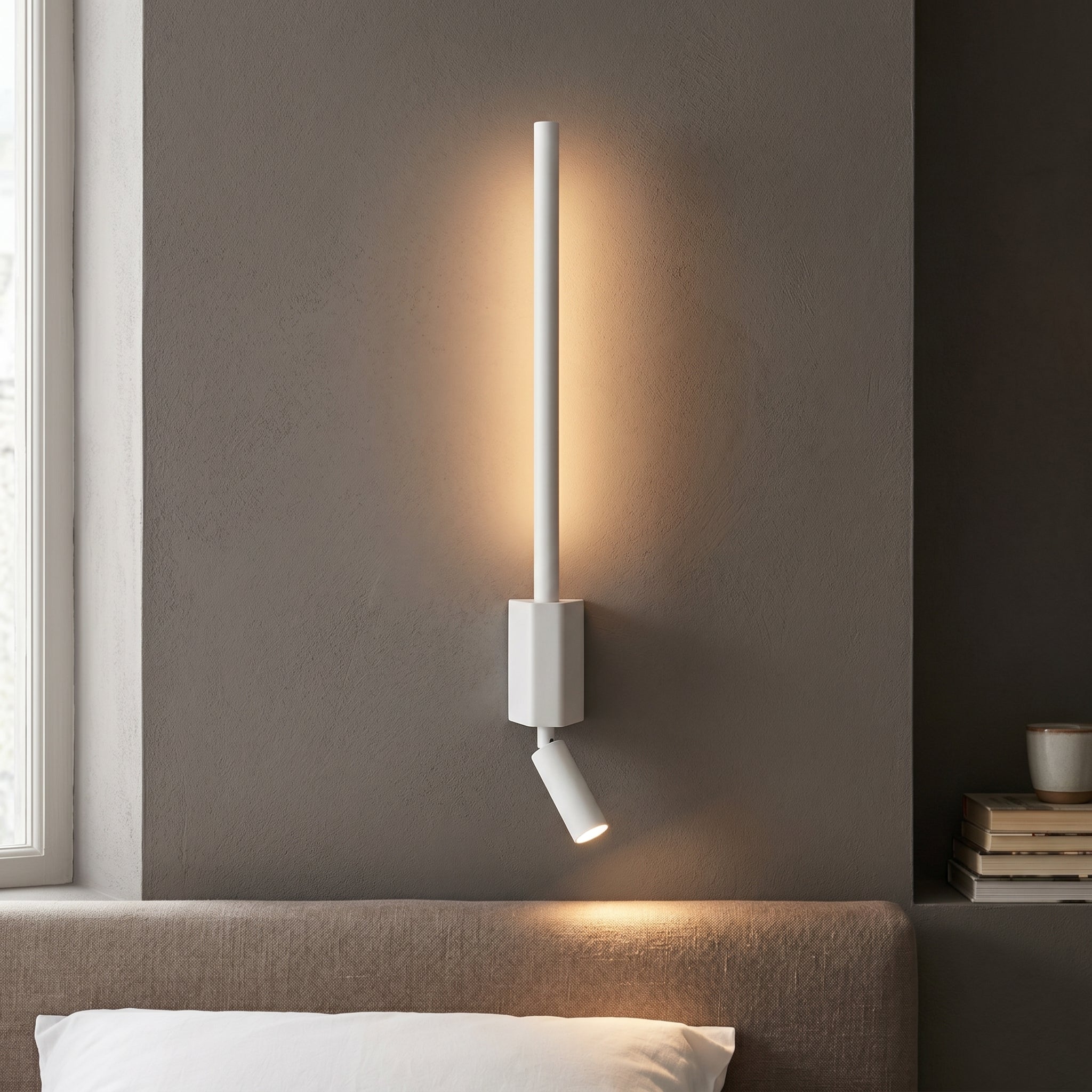 Aplica LED KAIRO cu Spot Interior 24W Alba Echivalent 120W