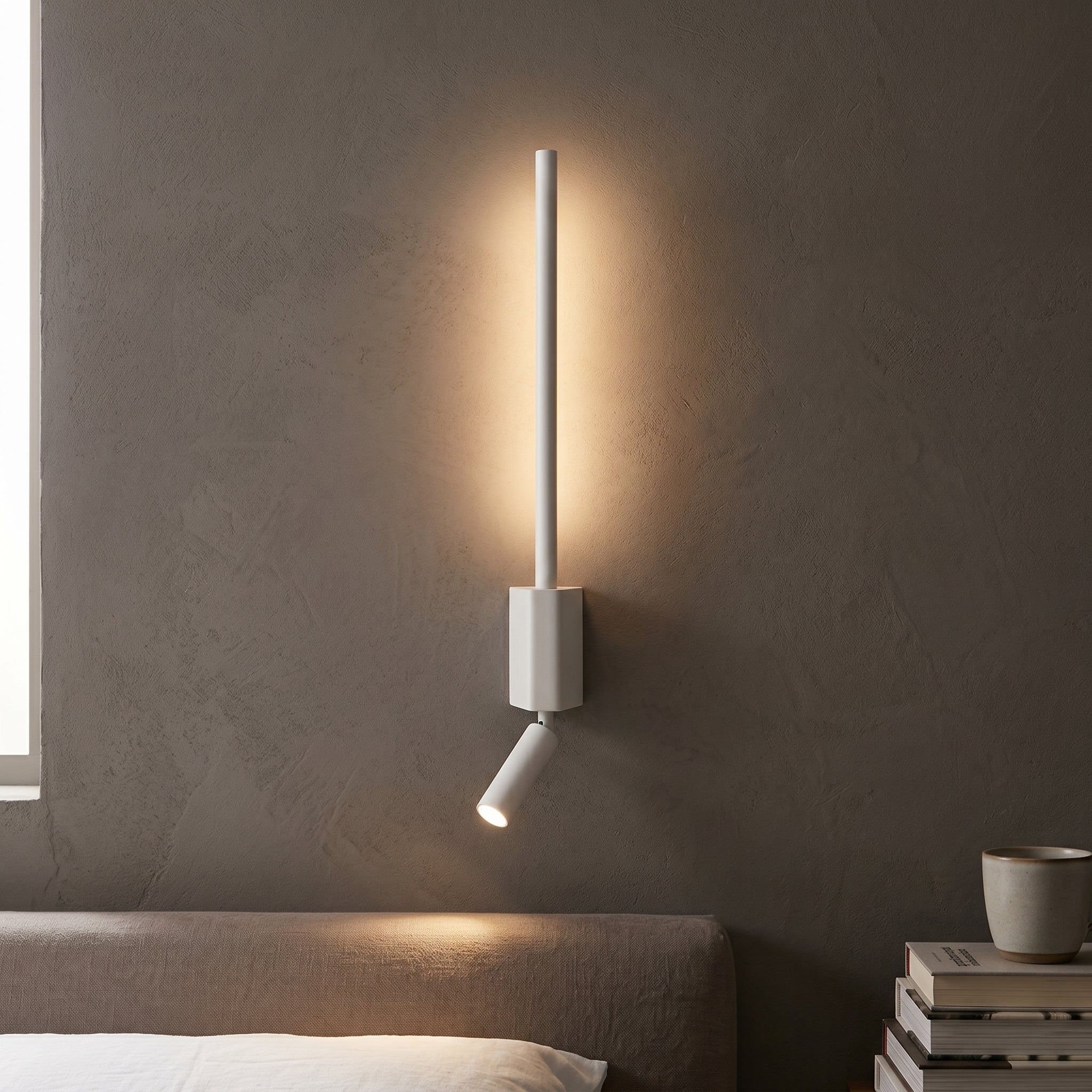 Aplica LED KAIRO cu Spot Interior 24W Alba Echivalent 120W