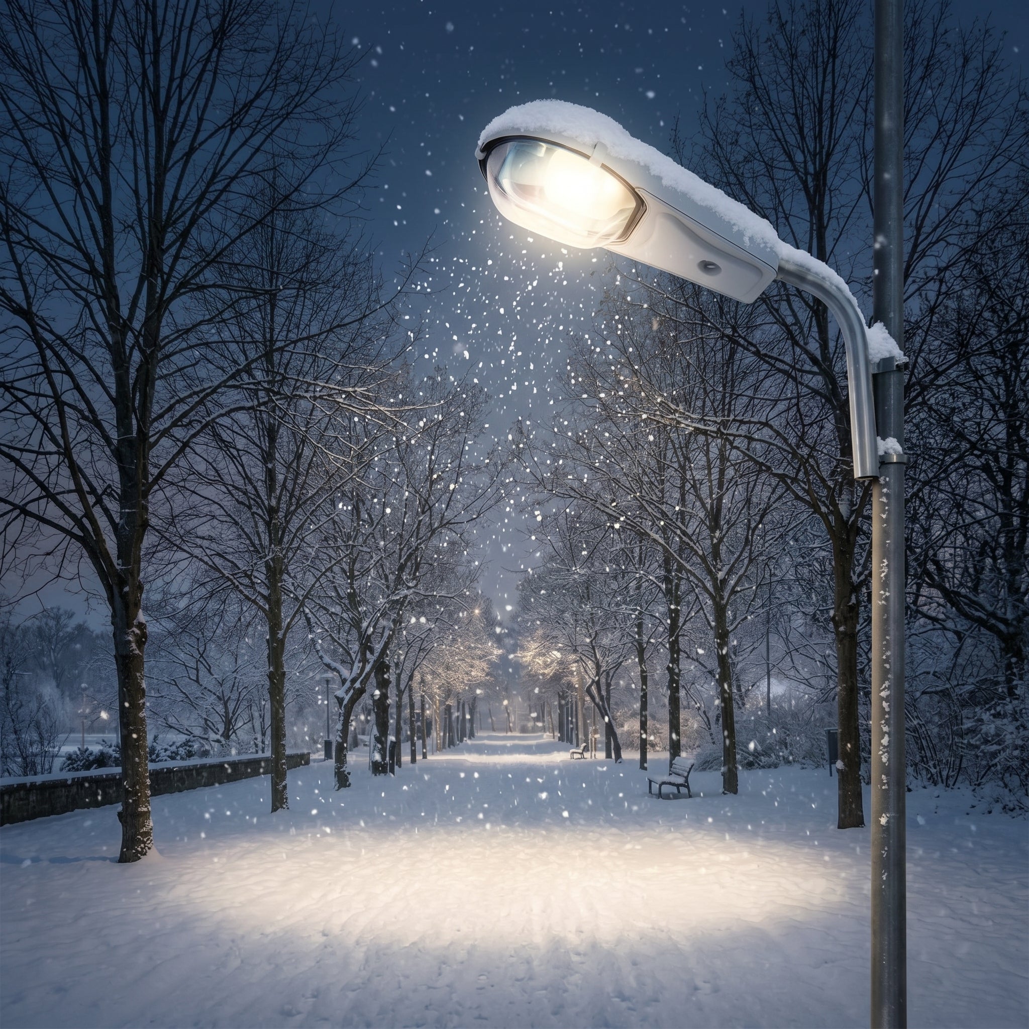 Lampa Iluminat Stradal IP65 1xE27 160W Carcasa ABS Alb