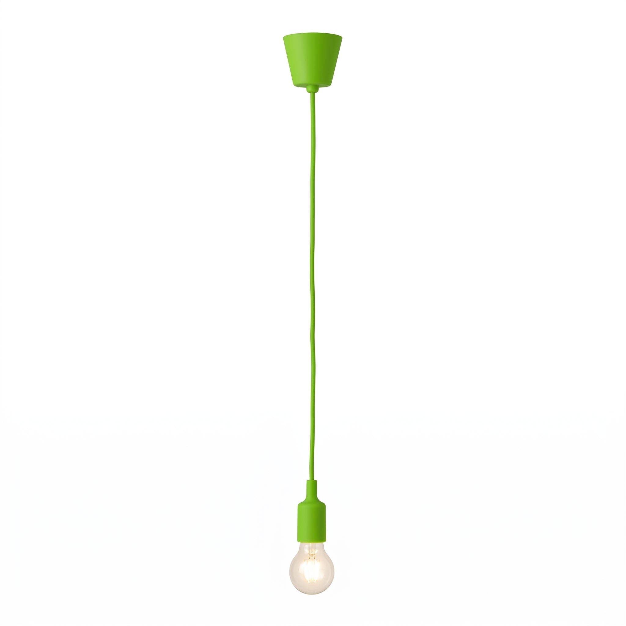 Pendul Silicone Verde Vogue E27 60W Erste